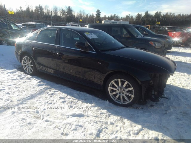 AUDI A4 2012 wauffafl6ca118307