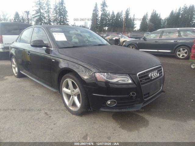 AUDI A4 2012 wauffafl6cn005062