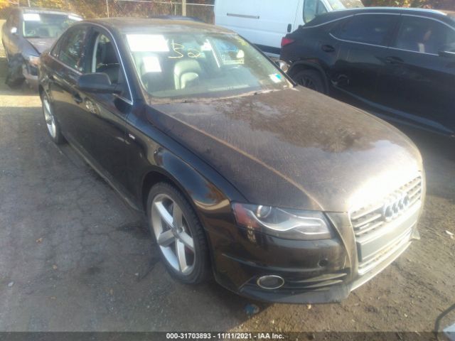 AUDI A4 2012 wauffafl6cn008608