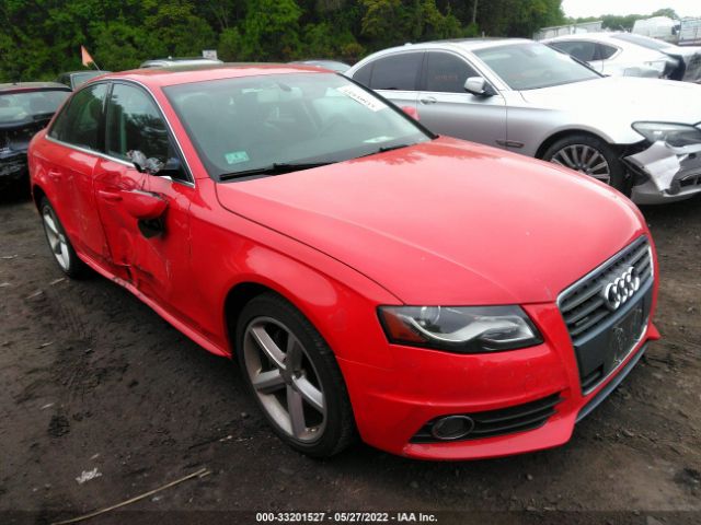 AUDI A4 2012 wauffafl6cn014215