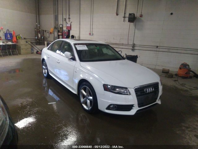 AUDI A4 2012 wauffafl6cn017129