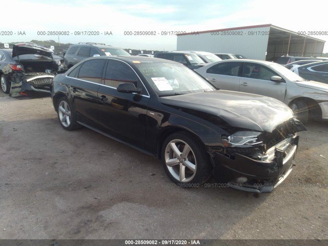 AUDI A4 2012 wauffafl6cn017146