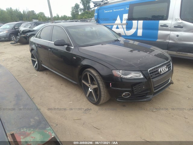 AUDI A4 2012 wauffafl6cn020788