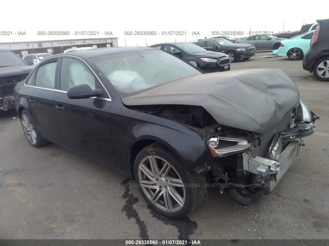 AUDI A4 2012 wauffafl6dn021974