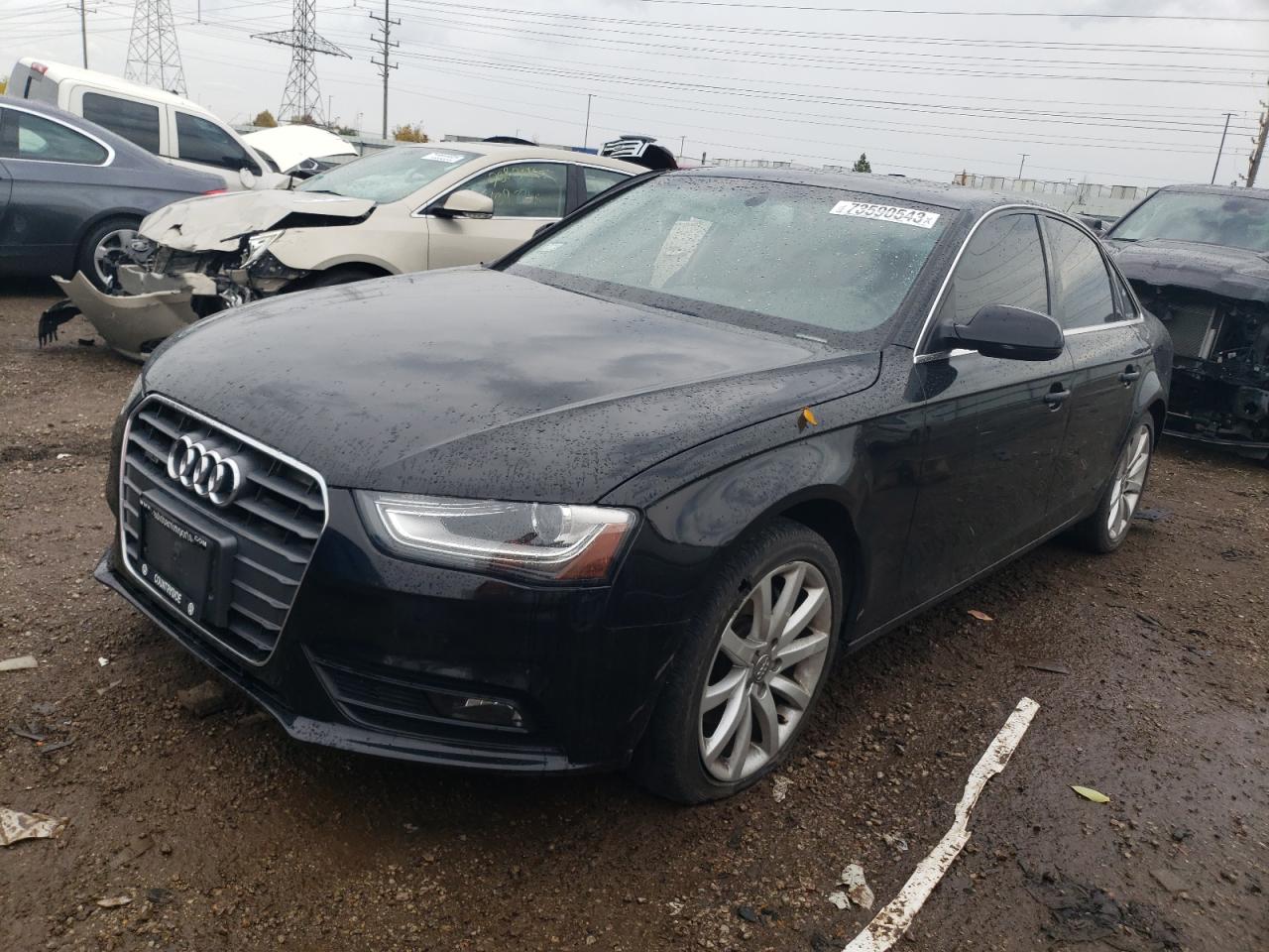 AUDI A4 2013 wauffafl6dn023546