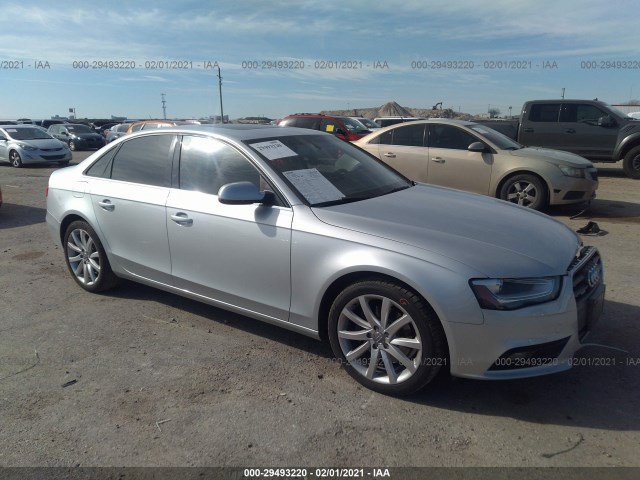 AUDI A4 2012 wauffafl6dn032747