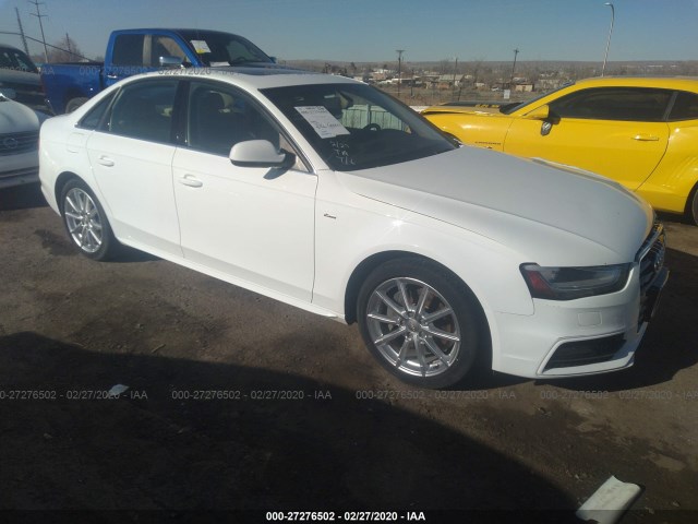 AUDI A4 2014 wauffafl6en006814