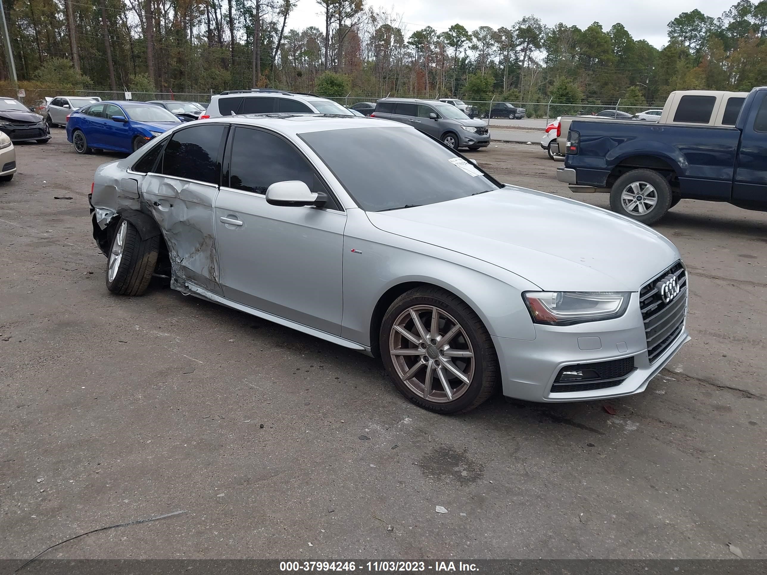 AUDI A4 2014 wauffafl6en010295