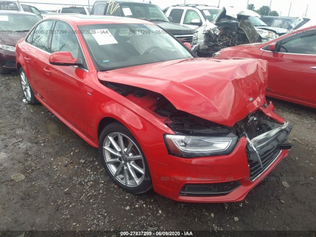 AUDI A4 2014 wauffafl6en043068