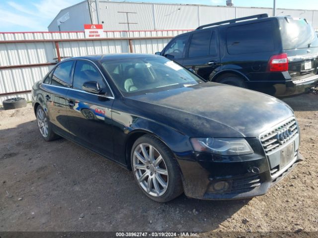 AUDI A4 2010 wauffafl7an052453