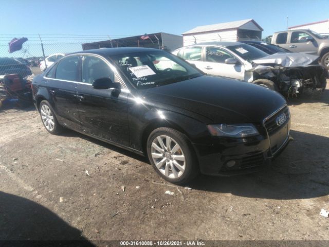 AUDI A4 2011 wauffafl7bn025996