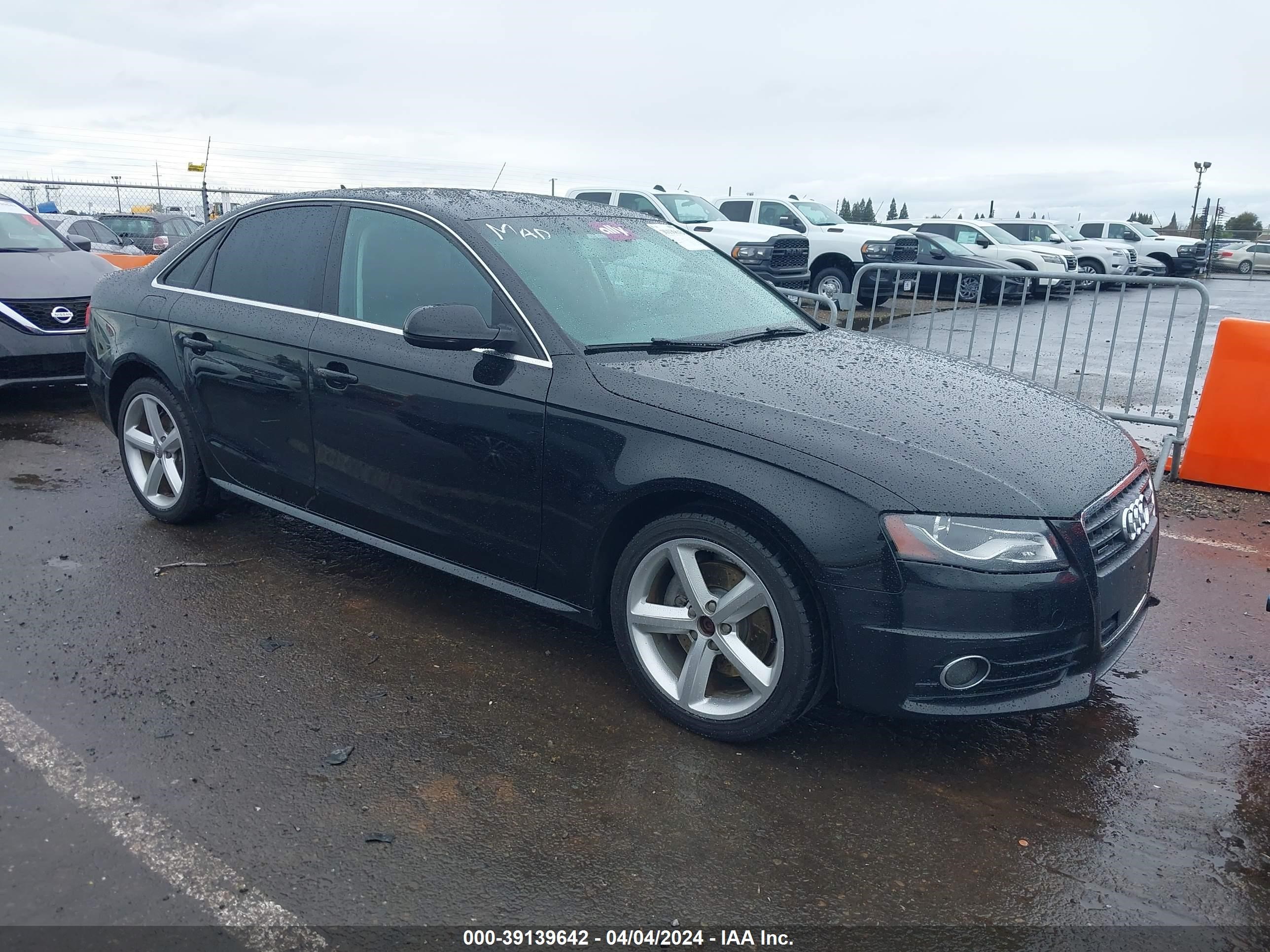 AUDI A4 2012 wauffafl7cn002543