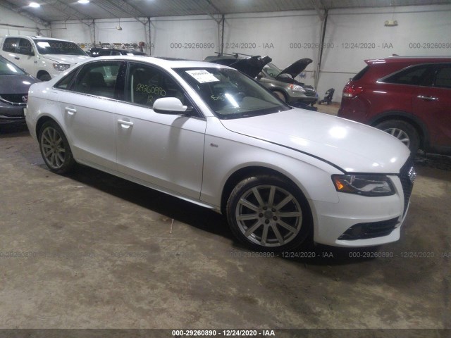 AUDI A4 2012 wauffafl7cn011128