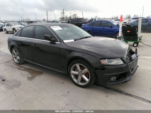 AUDI A4 2012 wauffafl7cn013798