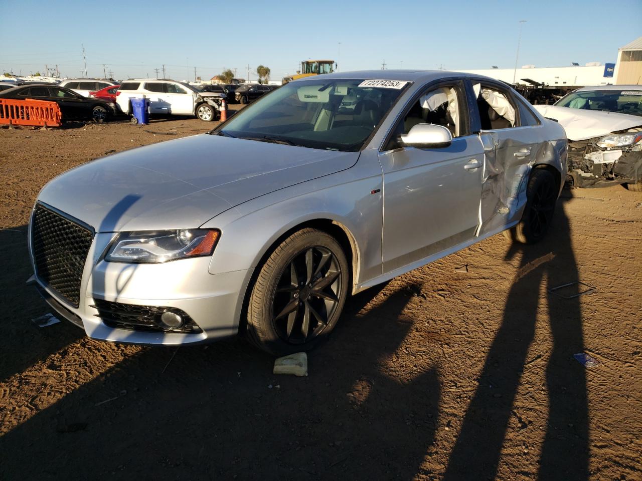 AUDI A4 2012 wauffafl7cn015289