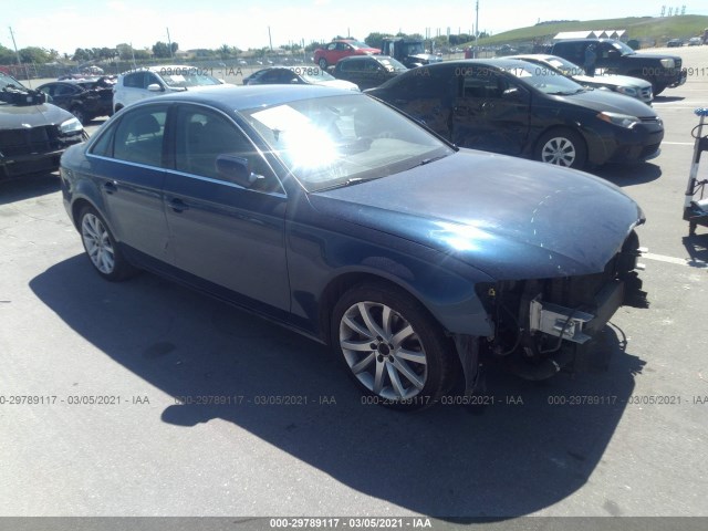 AUDI A4 2013 wauffafl7dn029260