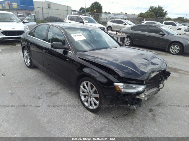 AUDI A4 2013 wauffafl7dn030554