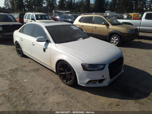 AUDI A4 2013 wauffafl7dn050741