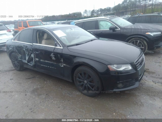 AUDI A4 2011 wauffafl8bn020726