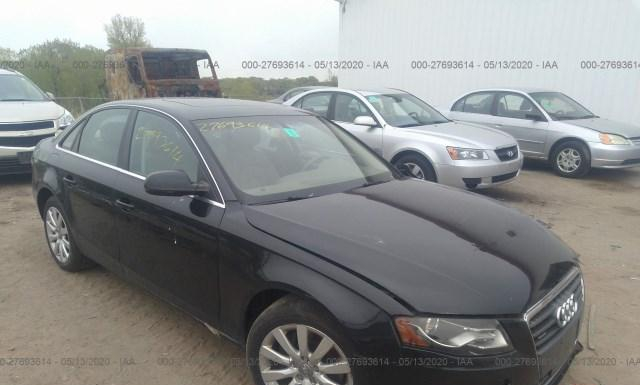 AUDI A4 2011 wauffafl8bn027417