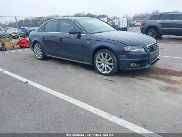 AUDI A4 2012 wauffafl8ca118907