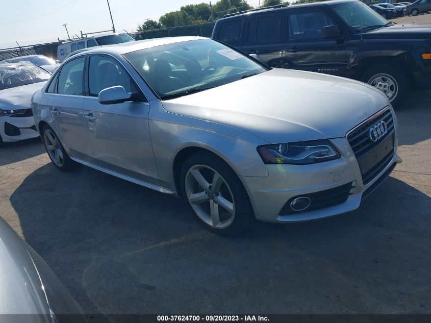 AUDI A4 2012 wauffafl8cn006374