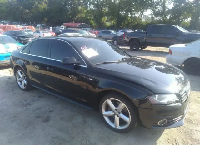 AUDI A4 2012 wauffafl8cn016841