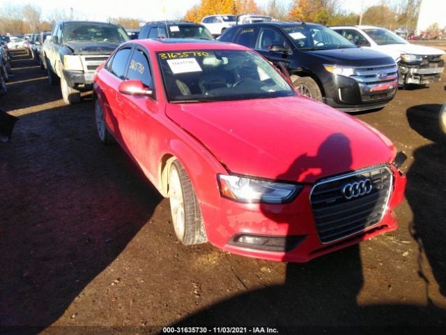 AUDI A4 2013 wauffafl8dn026982