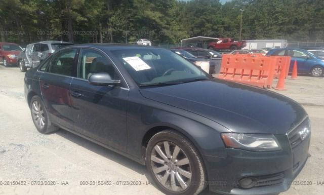 AUDI A4 2010 wauffafl9an037324