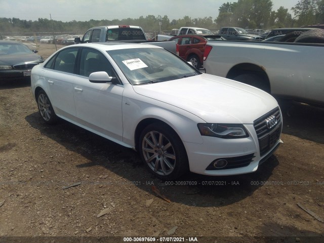 AUDI A4 2012 wauffafl9ca118348