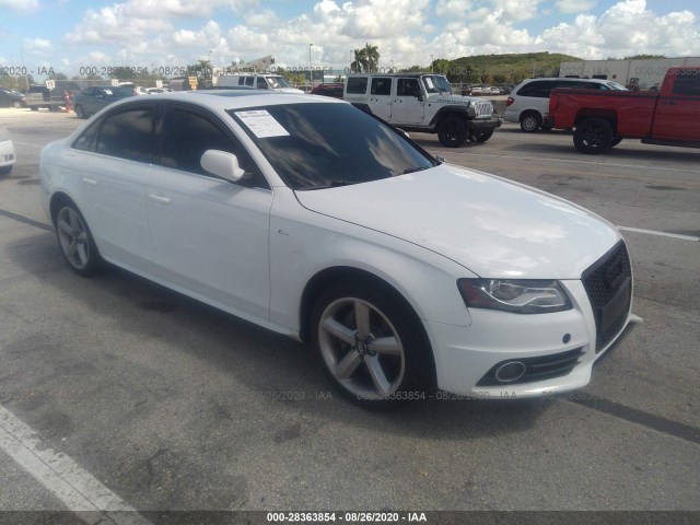 AUDI A4 2012 wauffafl9cn006030