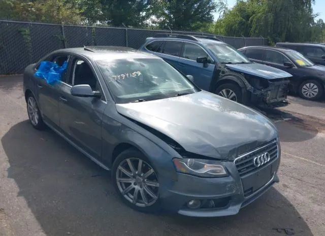 AUDI A4 2012 wauffafl9cn015827