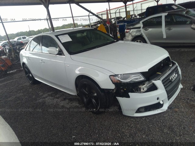 AUDI A4 2012 wauffafl9cn016346