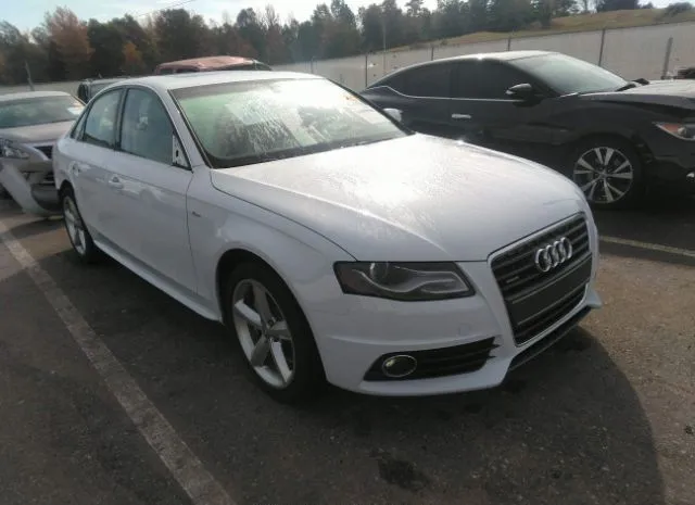 AUDI A4 2012 wauffafl9cn017190