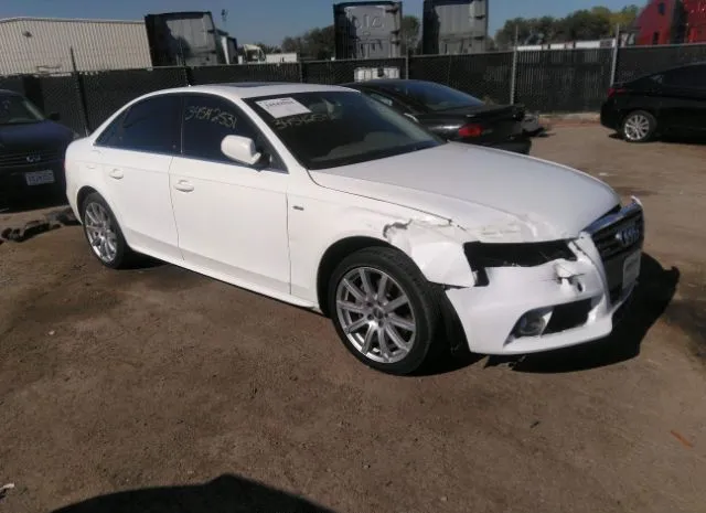 AUDI A4 2012 wauffafl9cn020476