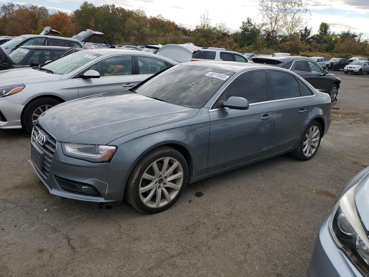 AUDI A4 2013 wauffafl9dn037165