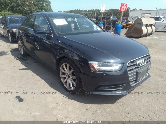 AUDI A4 2013 wauffafl9dn040308