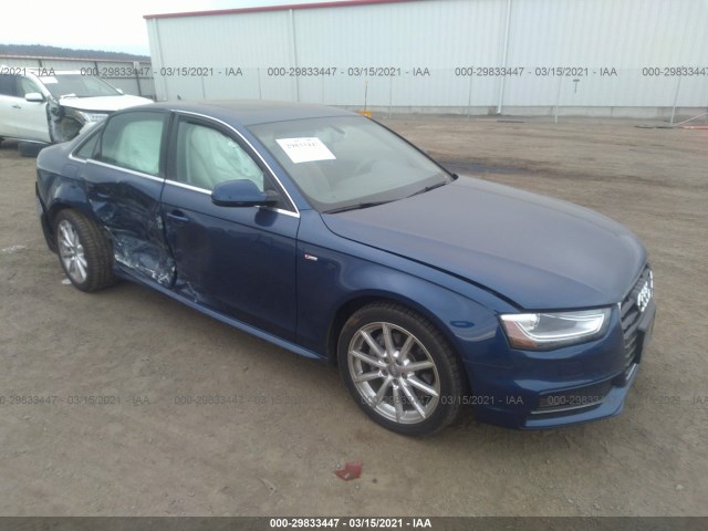 AUDI A4 2014 wauffafl9en020917