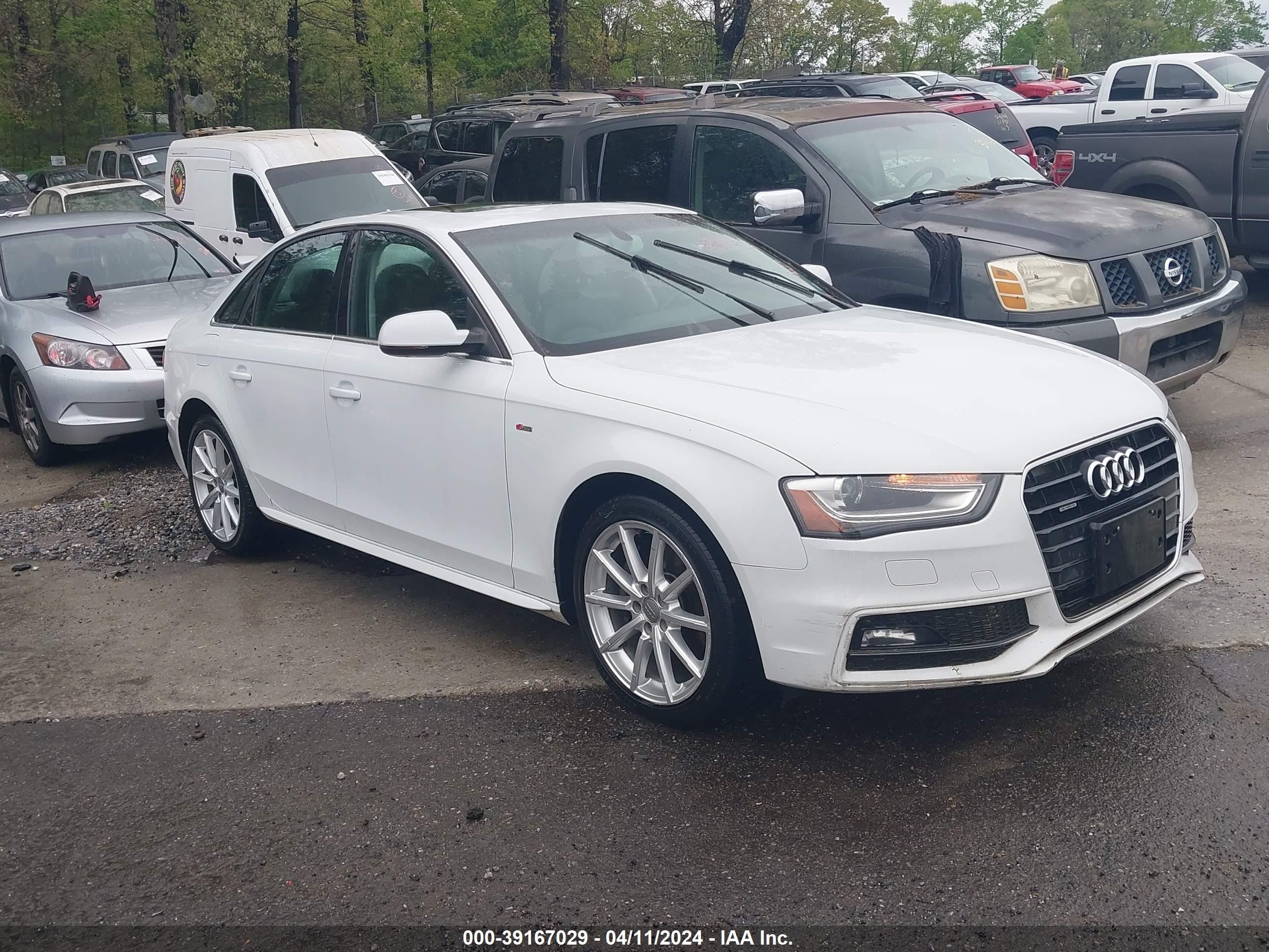 AUDI A4 2015 wauffafl9fn025701