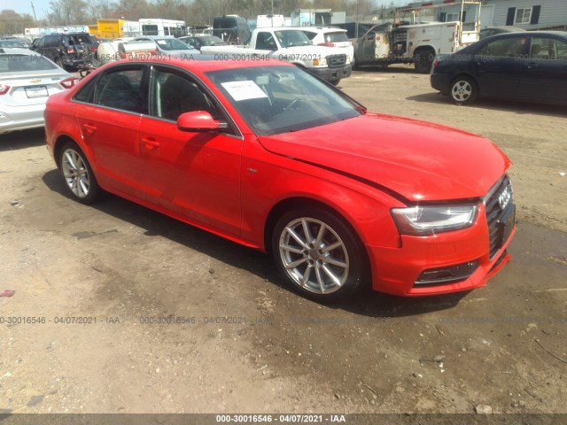 AUDI A4 2016 wauffafl9gn012674