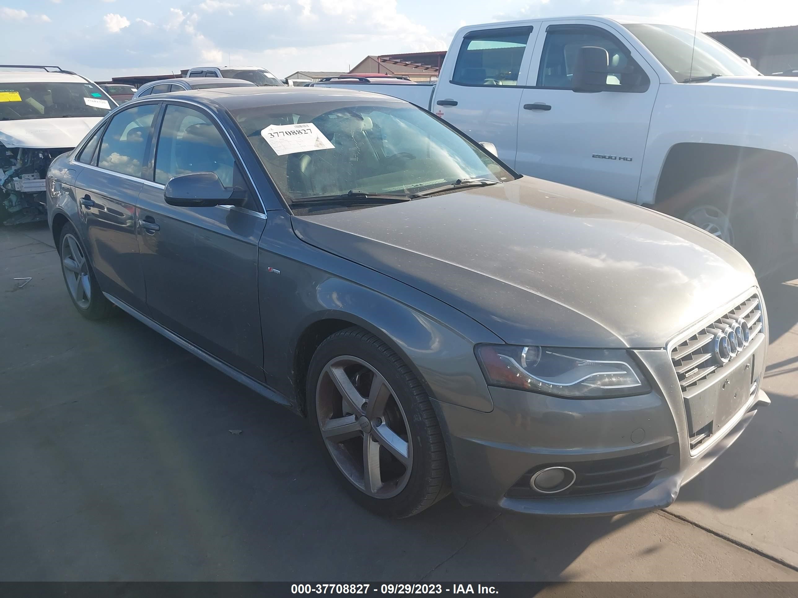 AUDI A4 PREMIUM 2012 wauffaflxca113109