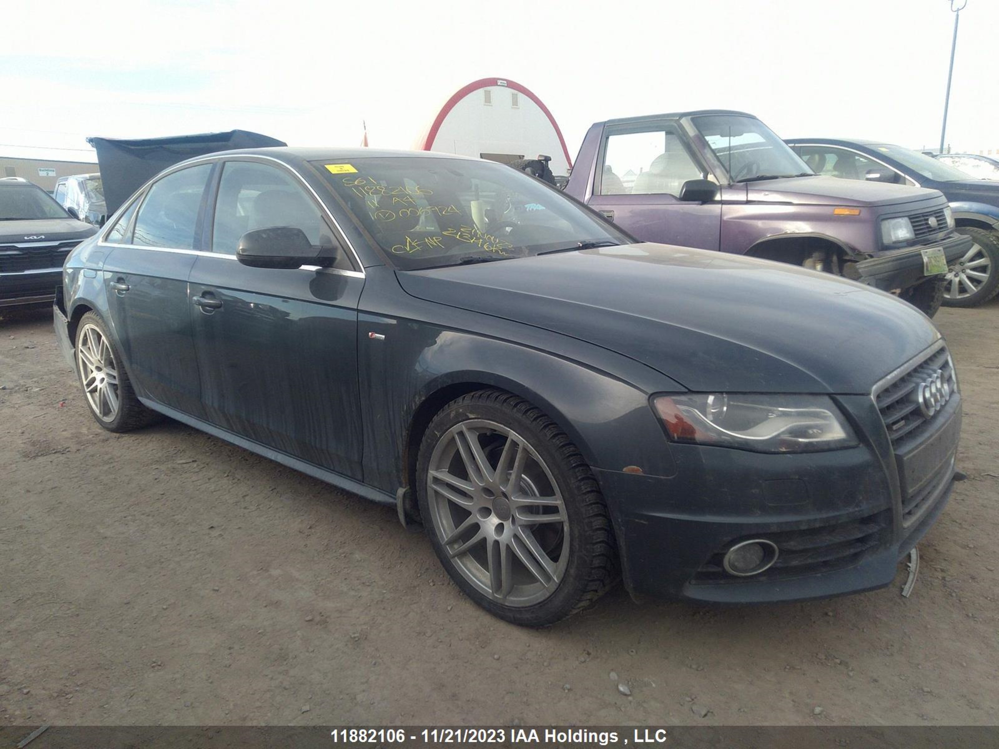 AUDI A4 2011 wauffcfl6bn006724