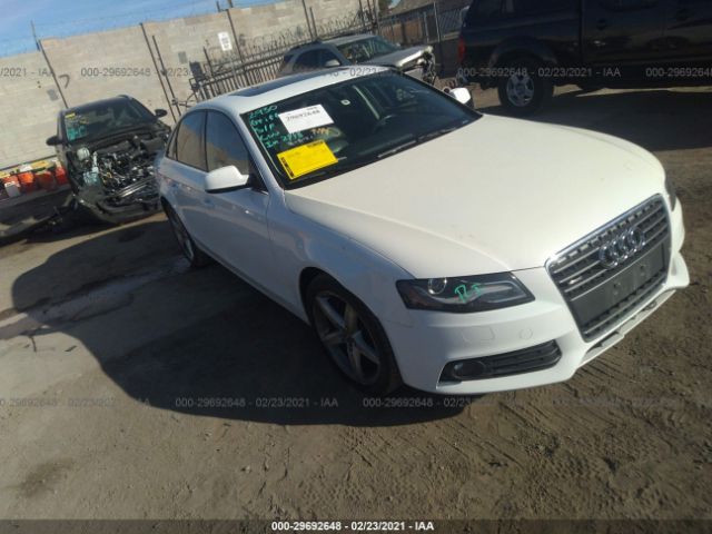 AUDI A4 2011 wauffcfl6bn037794