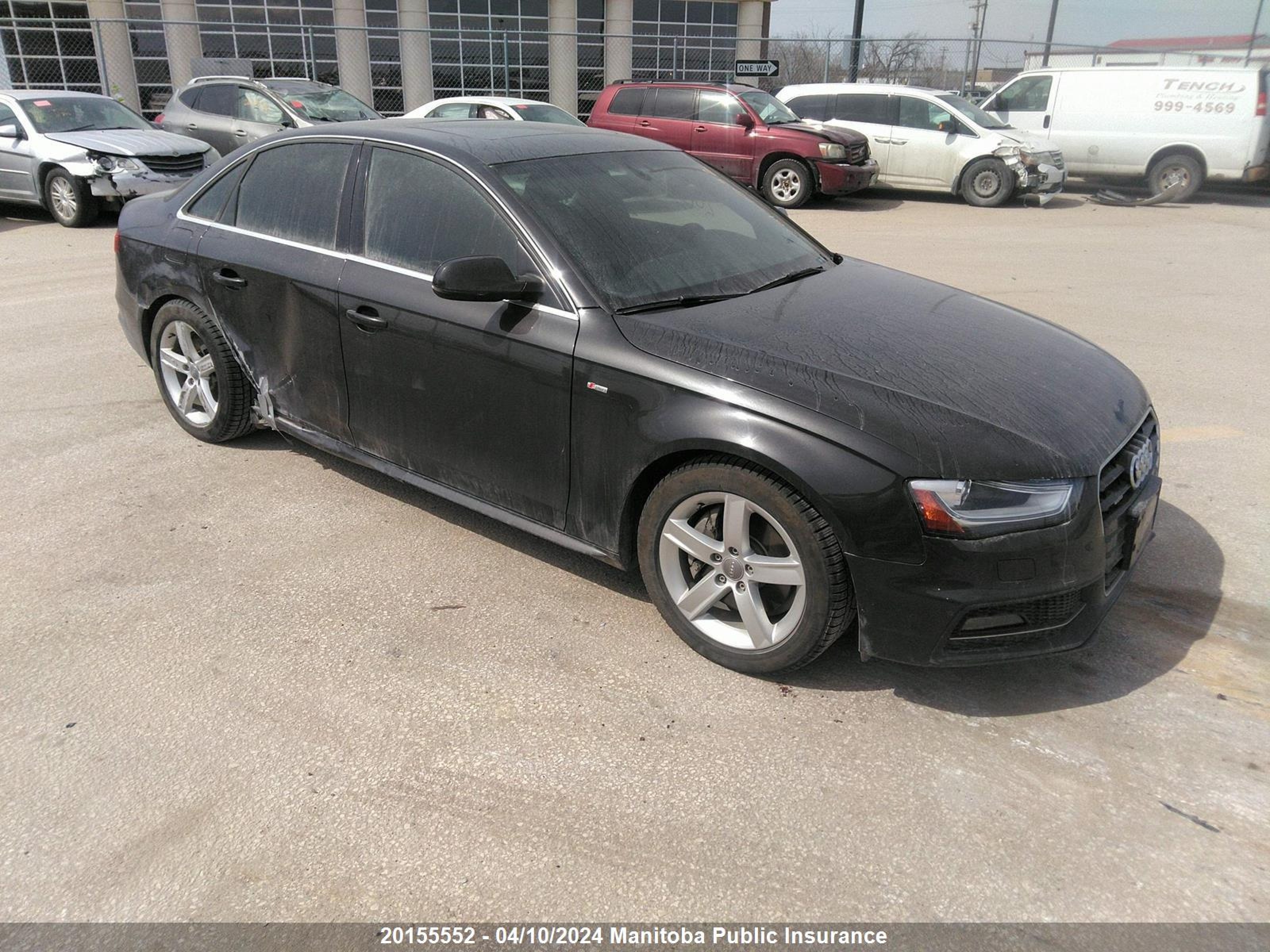 AUDI A4 2014 wauffcfl8en045125