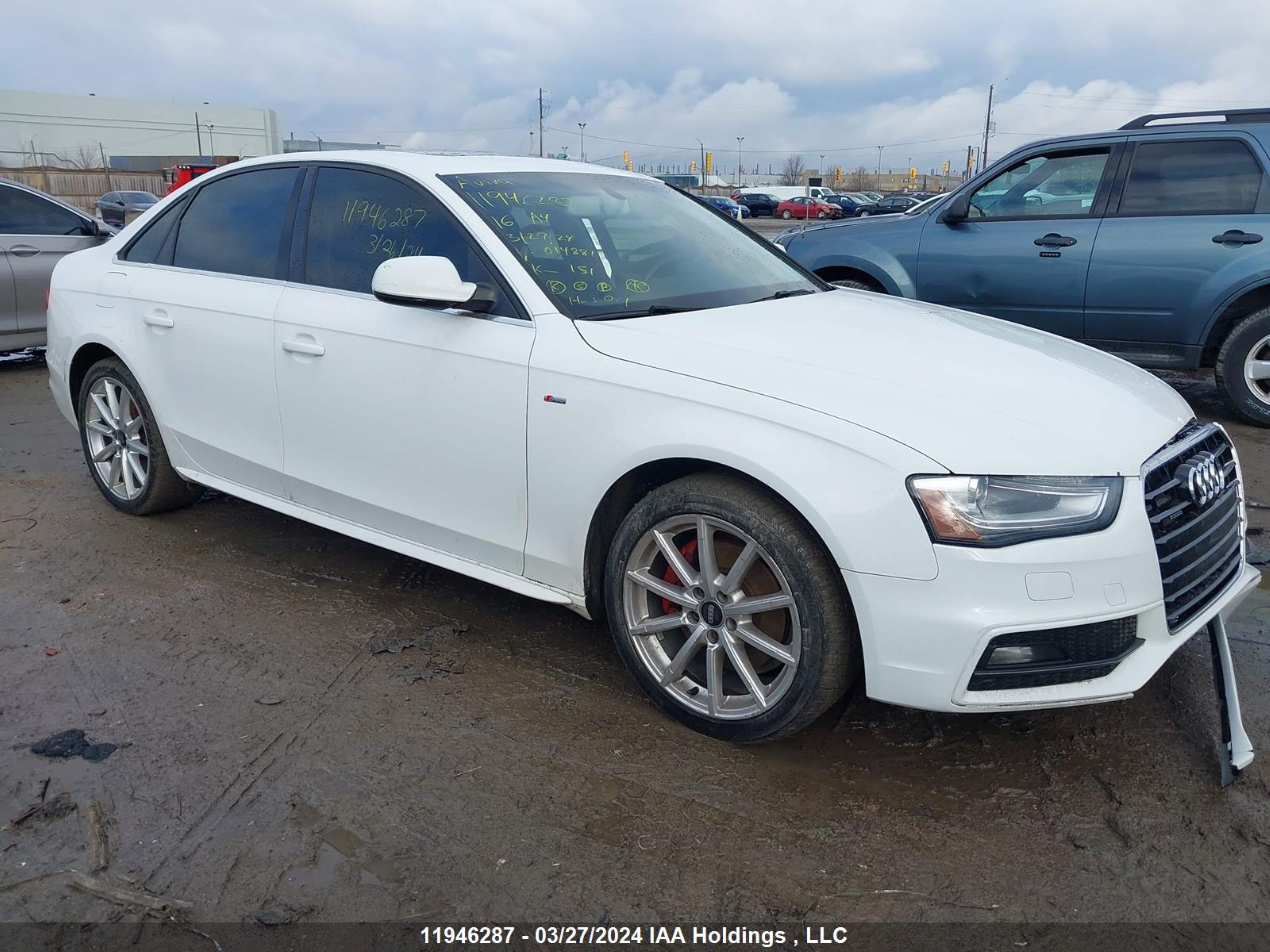 AUDI A4 2016 wauffcfl8gn014881