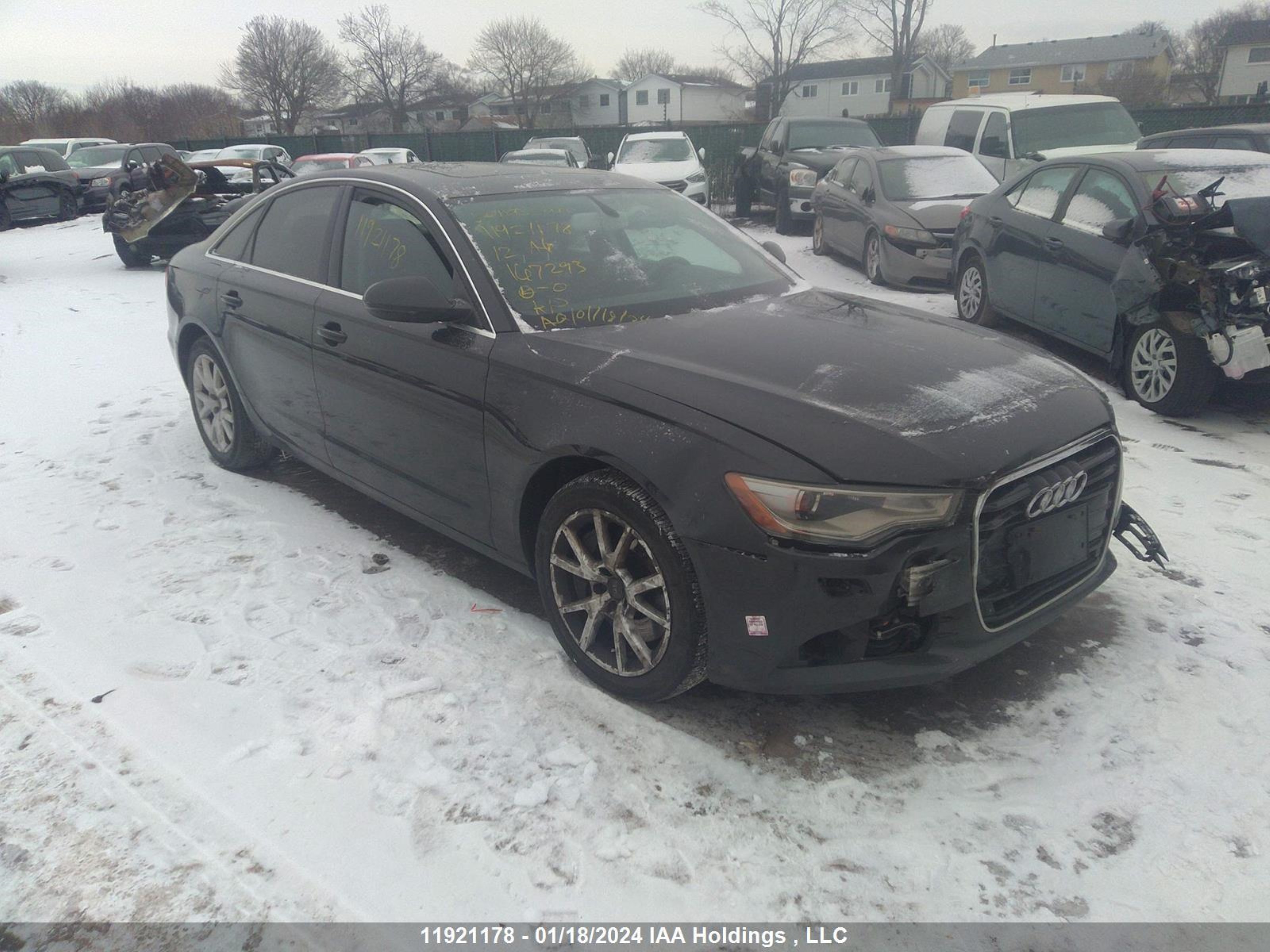 AUDI A6 2012 waufgcfc0cn167293