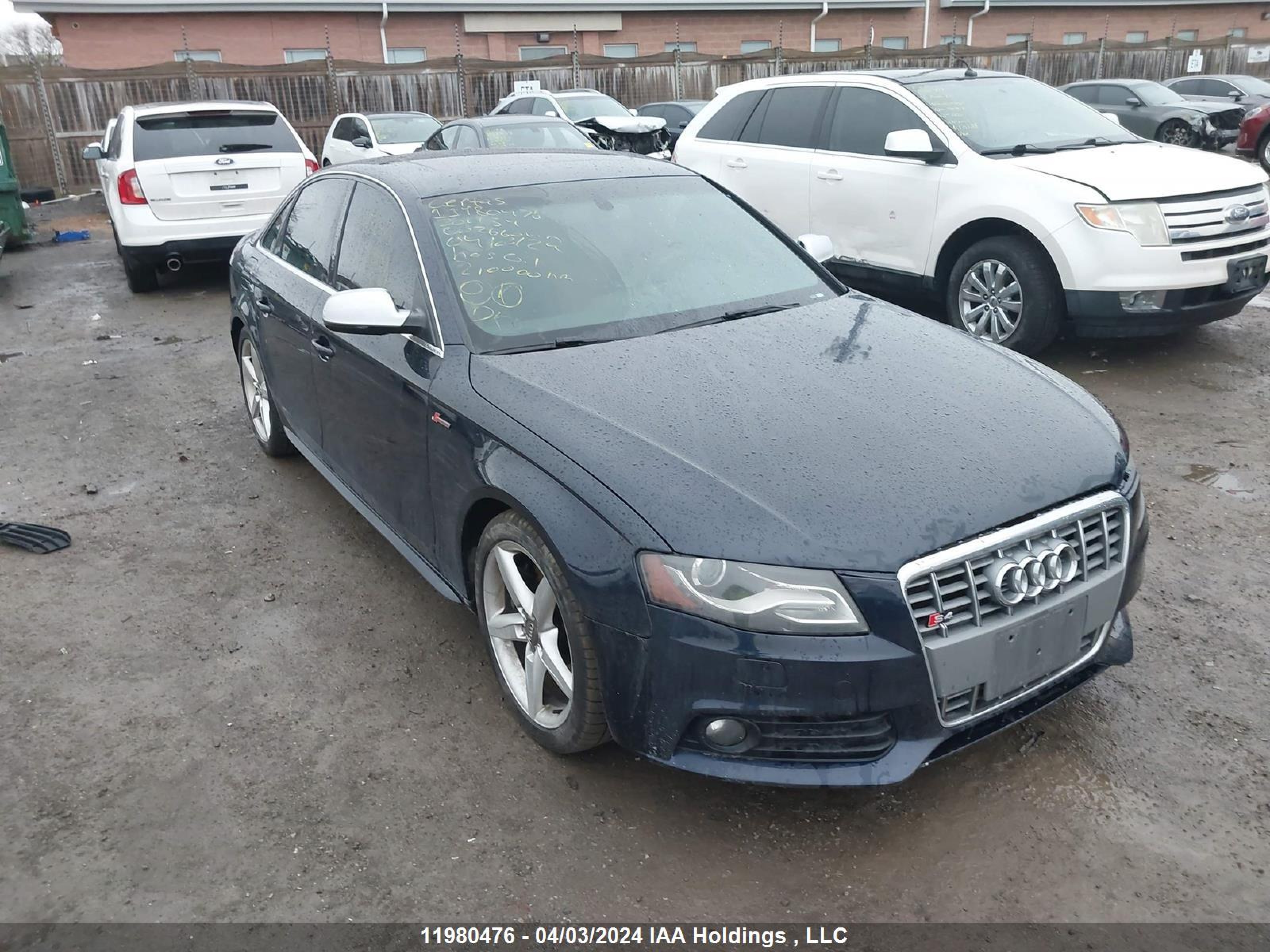 AUDI S4 2011 waufgcfl2ba002660