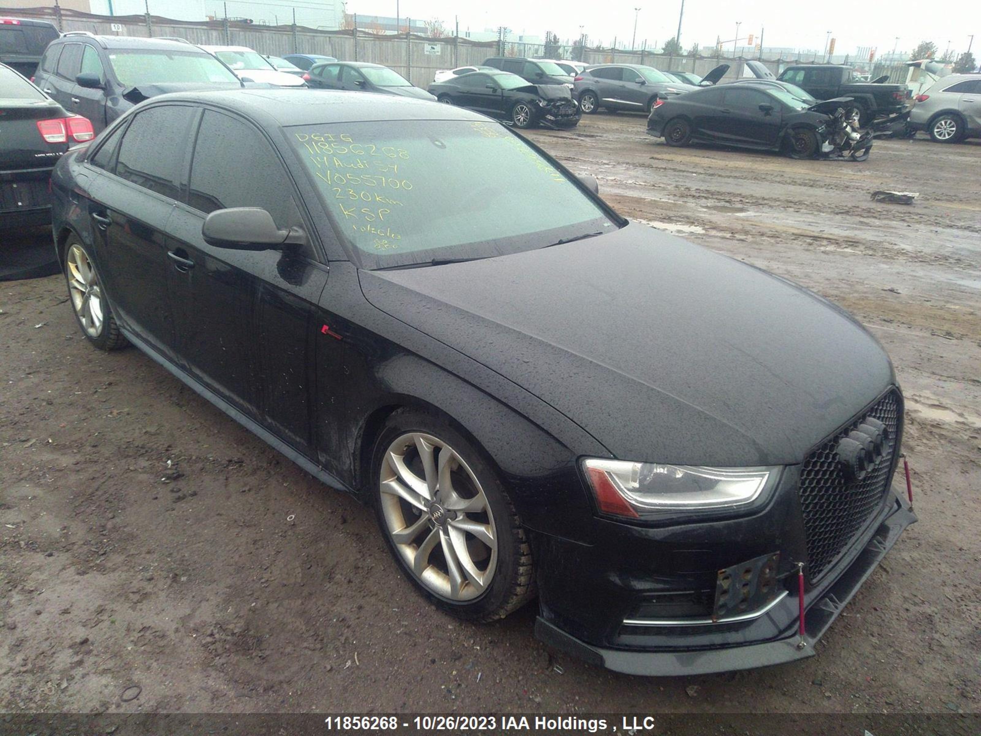 AUDI S4 2014 waufgcfl5ea055700