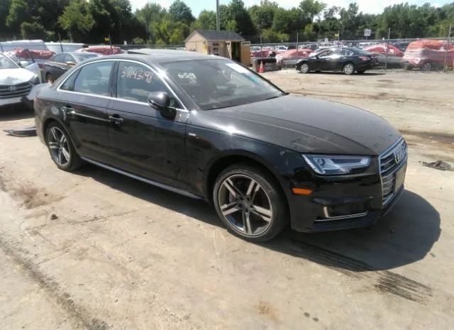 AUDI A4 2017 waufnaf40hn010888