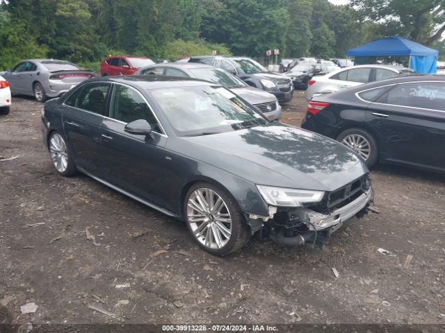 AUDI A4 2017 waufnaf40hn044233